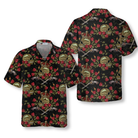 King Of Pirates In Crown Hawaiian Shirt