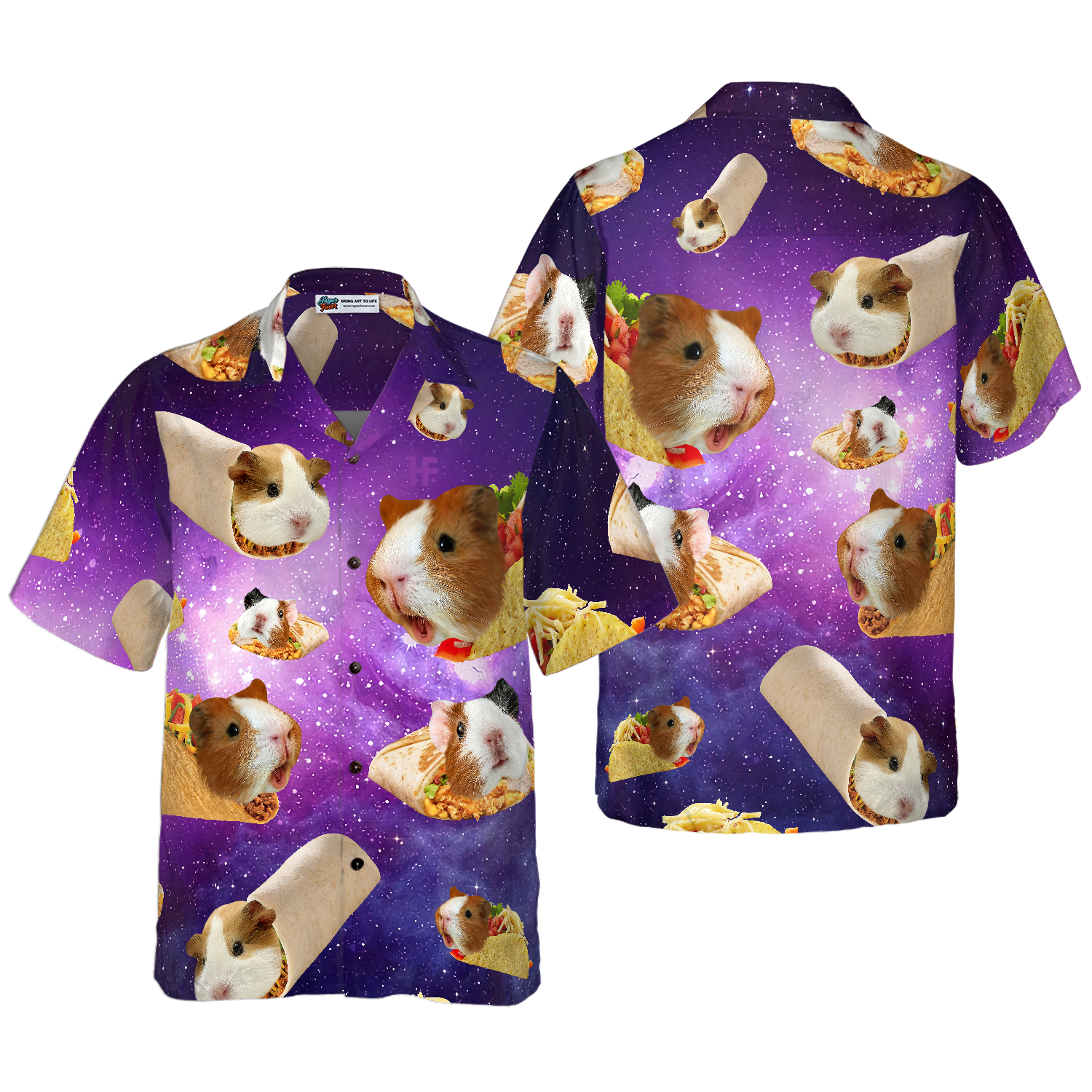 Taco Guinea Pig Hawaiian Shirt