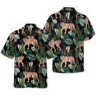 Dark Jungle Exotic Tiger Shirt For Men Hawaiian Shirt
