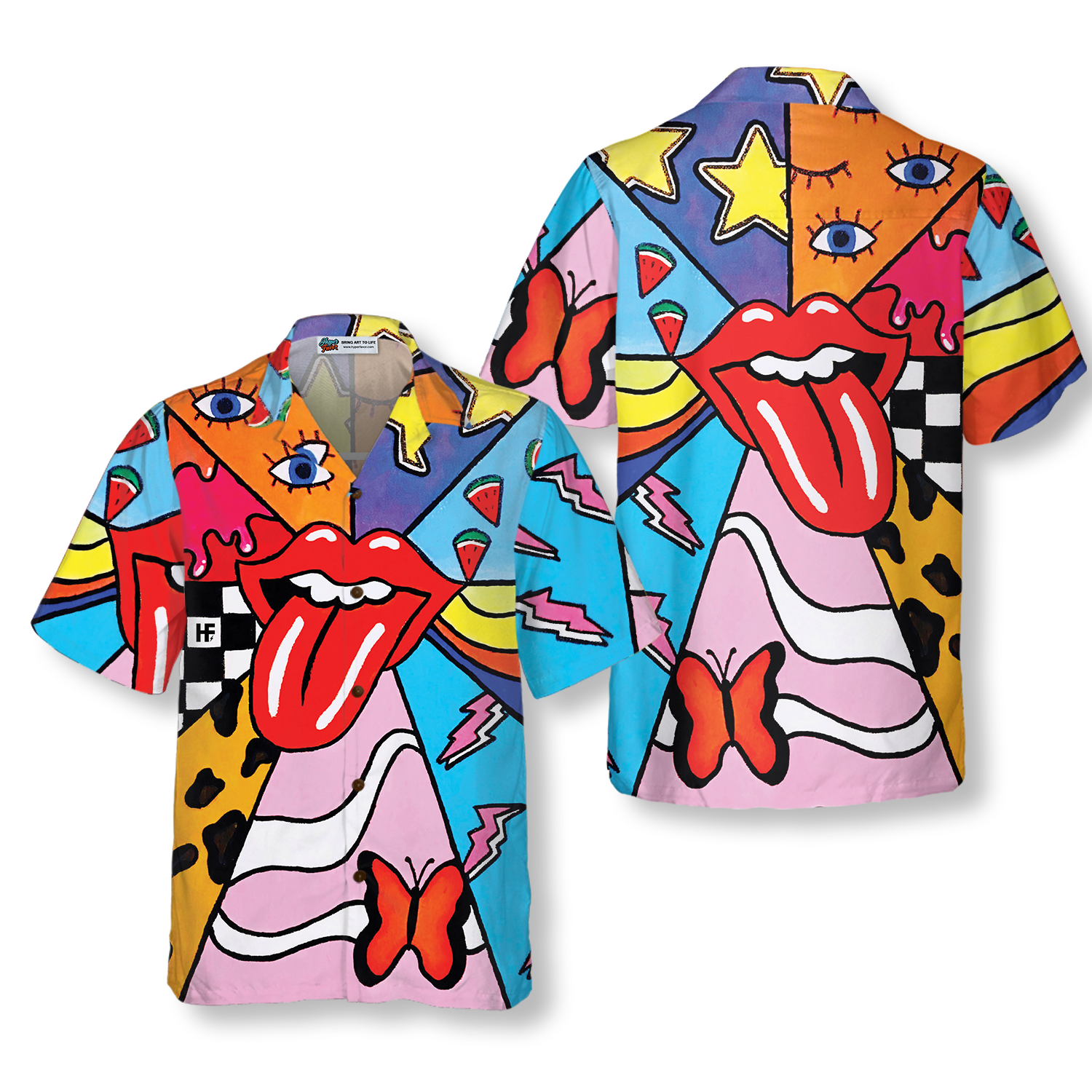 Hawaiian Hippie Shirt For Men Hawaiian Shirt