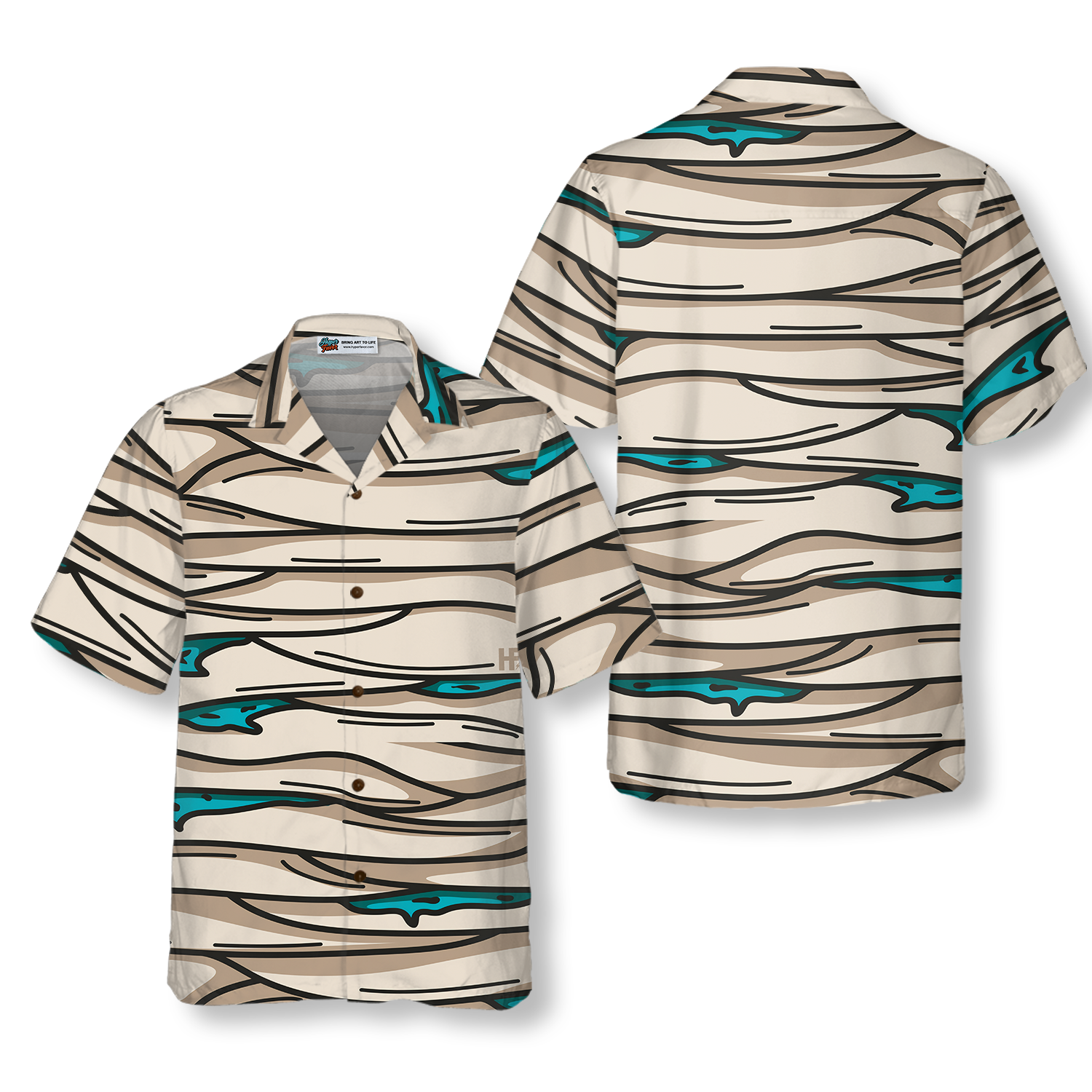Halloween Mummy Costume Shirt Hawaiian Shirt