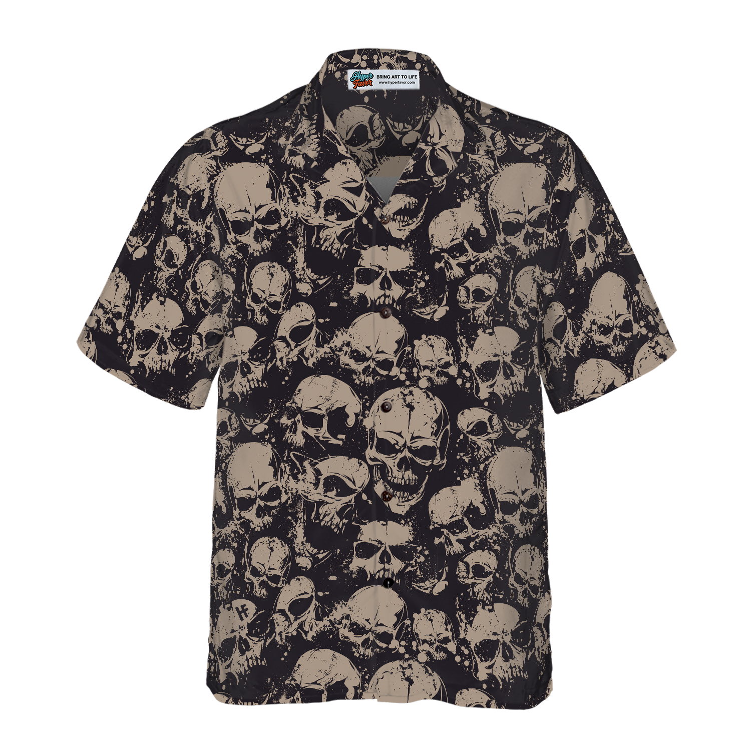 Skull And Cool Hawaiian Shirt