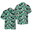 Tropical Floral Corgi Hawaiian Shirt, Corgi Shirt For Men And Women