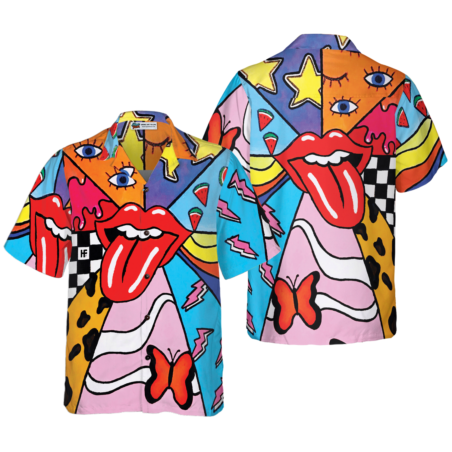 Hawaiian Hippie Shirt For Men Hawaiian Shirt
