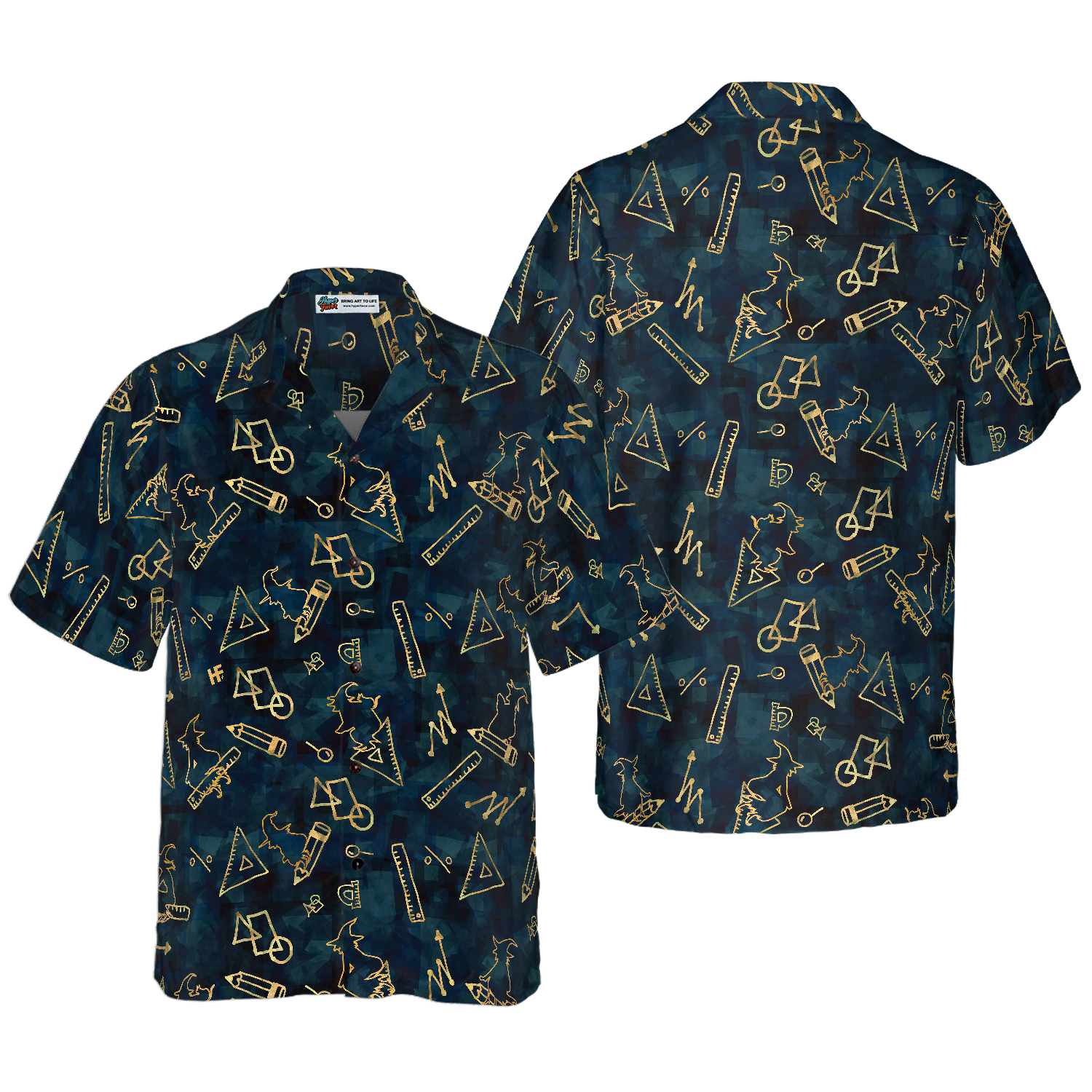 Witch Math Halloween Teacher Hawaiian Shirt, Unique Math Teacher Shirt, Best Gift For Teachers