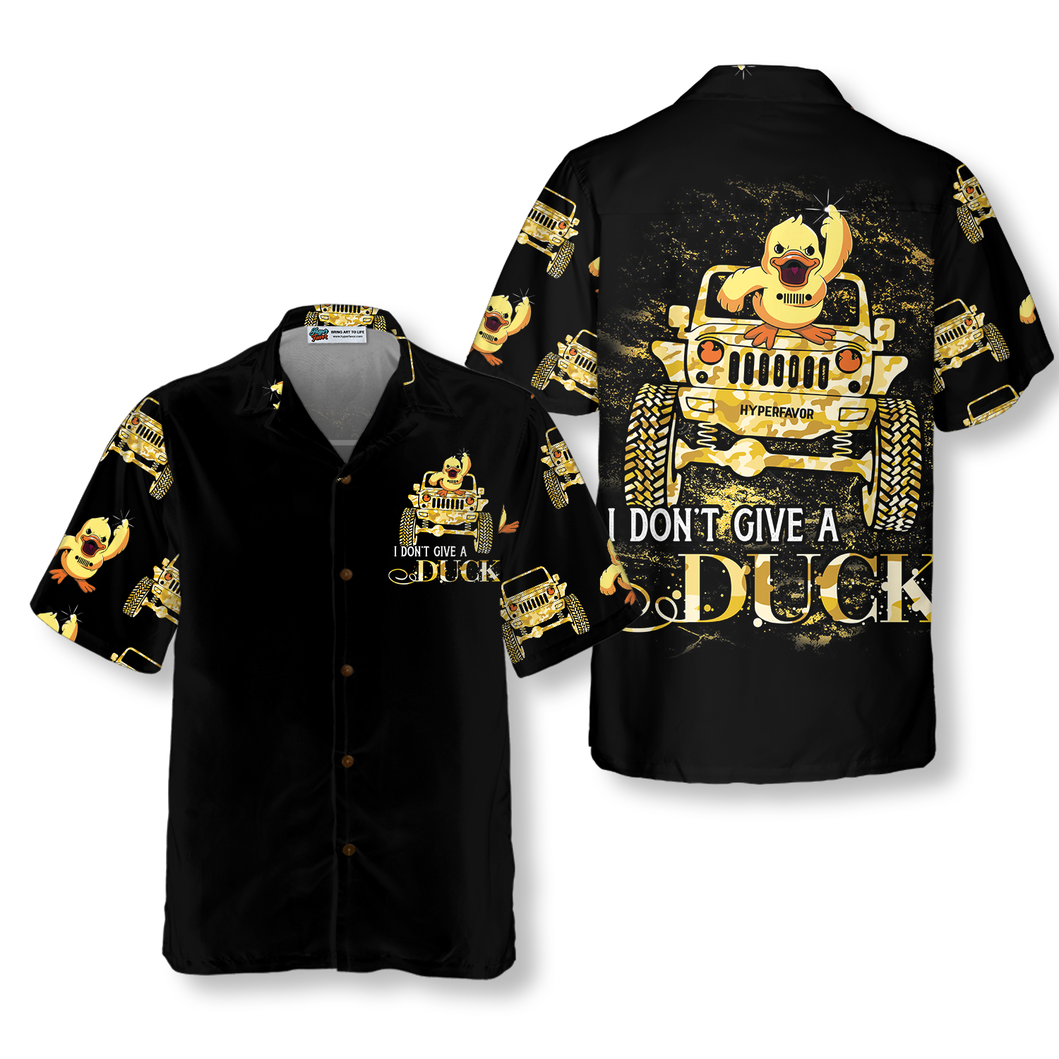 I Don't Give A Duck Shirt For Men Hawaiian Shirt