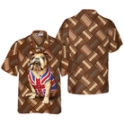 Cigars And Bulldog Shirt For Men Hawaiian Shirt