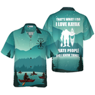 Darryl Love Kayak & Hate People Hawaiian Shirt