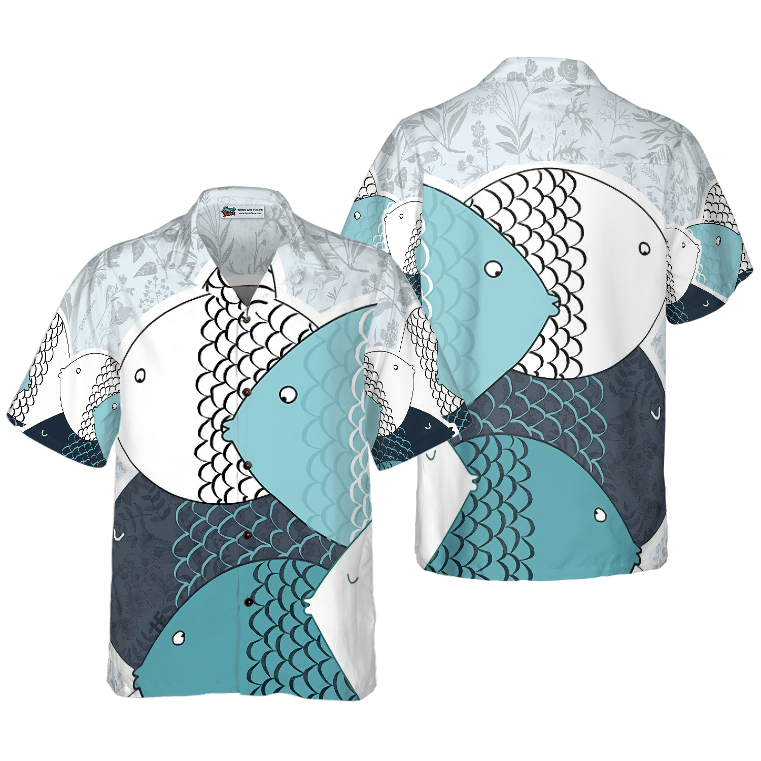 Thousand Fish In The Sea Hawaiian Shirt
