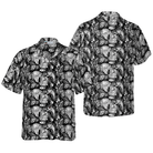 Black And White Butterfly Shirts For Men Hawaiian Shirt