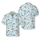 Horse Seamless Pattern Shirt For Men Hawaiian Shirt