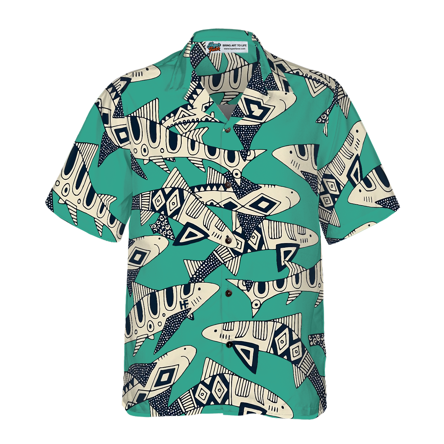 Shark Of The Ocean Hawaiian Shirt