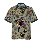 Halloween Witches Night Shirt For Men Hawaiian Shirt