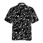 Music Note Shirt For Men Hawaiian Shirt