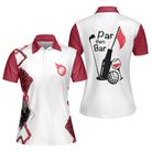 Par Then Bar Golf Short Sleeve Women Polo Shirt