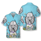 Lady Poodle & The Butterflies Hawaiian Shirt