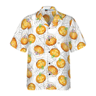 Pumpkin Candy Halloween Spider Web Hawaiian Shirt