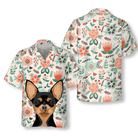 Happiness Is Chihuahua Kisses Hawaiian Shirt