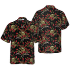King Of Pirates In Crown Hawaiian Shirt