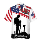 Lest We Forget Veteran Shirt Hawaiian Shirt