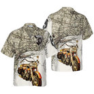 Trouble Makers Born to Ride Hawaiian Shirt
