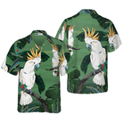 Tropical Cockatoo Parrot Hawaiian Shirt
