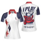 Play Like A Girl Golf Women Shirt Short Sleeve Women Polo Shirt