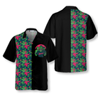Halloween Zombie Walking Out Hawaiian Shirt