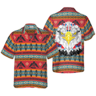 Geometric Tribal American Eagle Shirt Hawaiian Shirt