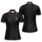 Golf Skull Women Shirt Short Sleeve Women Polo Shirt