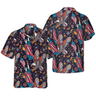 Tattoo Style American Eagle Shirt For Men Hawaiian Shirt