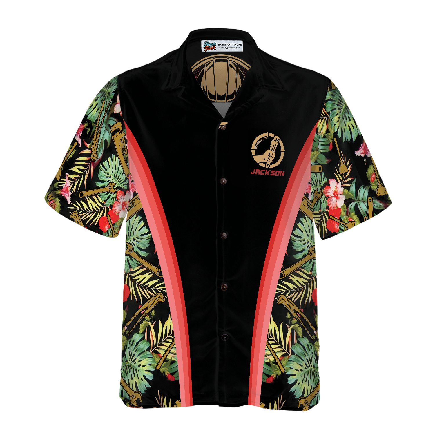 Plumber Tropical Custom Hawaiian Shirt