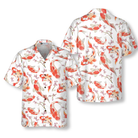 Koi Fish And Cherry Blossom Hawaiian Shirt