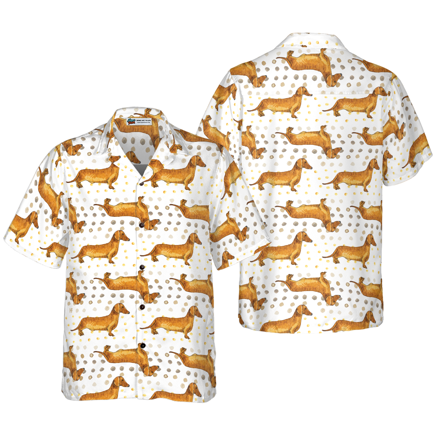 Dachshund Lovers Shirt For Men Hawaiian Shirt
