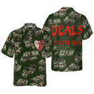 Deals With The Devil Gothic Hawaiian Shirt, Stylish Goth Shirt For Men And Women