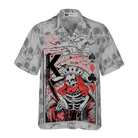 Skull King Spades Skull Hawaiian Shirt, Best Skull Shirt For Men And Women