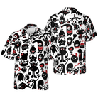 Black Monsters For Halloween Hawaiian Shirt