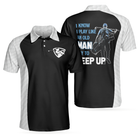 Golf I Play Like An Old Man Polo Shirt, Black And White Golf Sayings Shirt Design, Basic Golf Shirt For Golfers - Hyperfavor