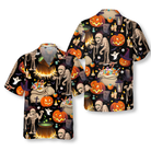 Halloween Mummy And Bags Of Sweets Hawaiian Shirt