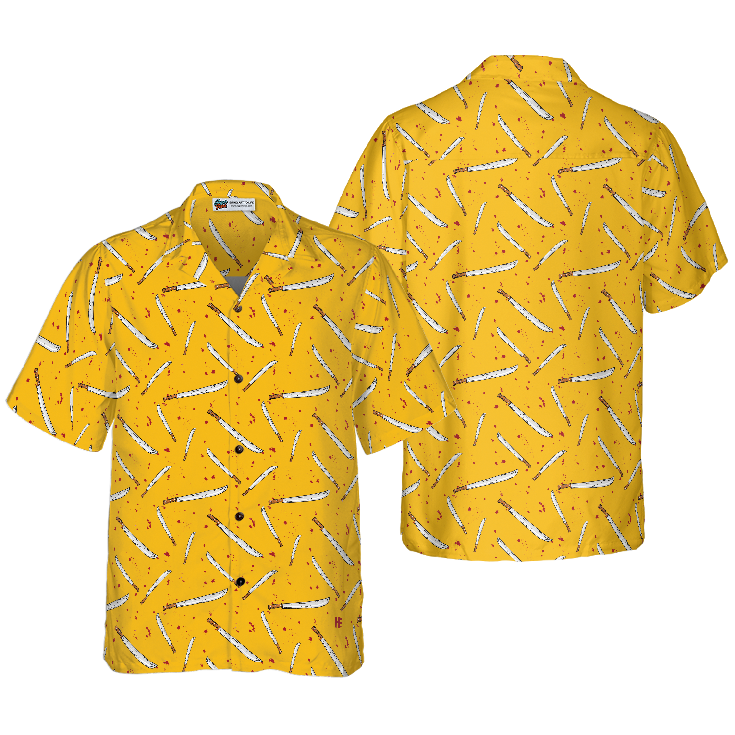 Bloody Halloween Night Hawaiian Shirt