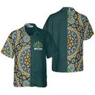 Native American Mandala Style Limited Edition Hawaiian Shirt, Native American Vintage Seamless Pattern Shirt