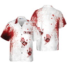 Halloween Blood Splatter Hawaiian Shirt