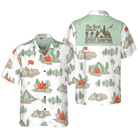 The Best Days Are Spent Camping Hawaiian Shirt