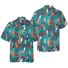 Chihuahua Surfboard And Palm Tree Hawaiian Shirt
