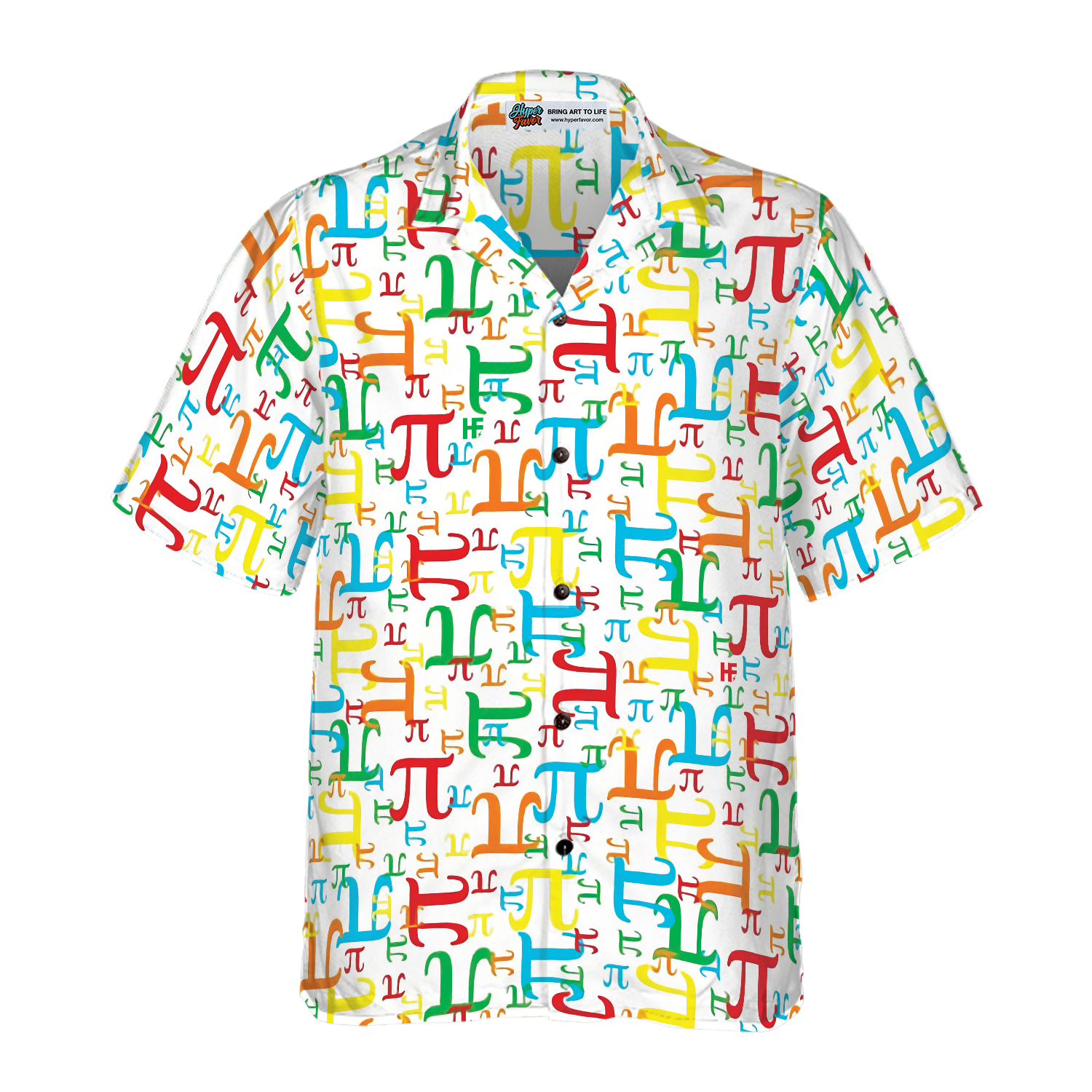 Pieces Of Pi Math Teacher Shirt For Men V1 Hawaiian Shirt