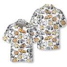Guinea Pig Seamless Pattern Hawaiian Shirt
