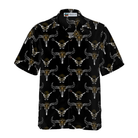 Longhorn Skull And Gun Hawaiian Shirt