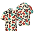 Camera Seamless Pattern Shirt For Men Hawaiian Shirt