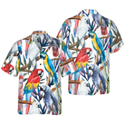 Exotic Parrots & Plant V2 Hawaiian Shirt