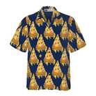 Pizza Skull Pattern Shirt Hawaiian Shirt